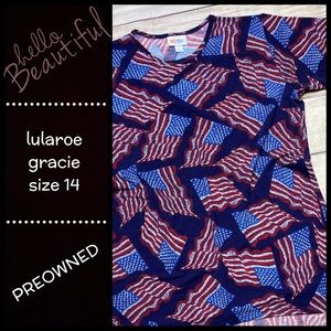 LulaRoe Gracie Size 14. Originally $32